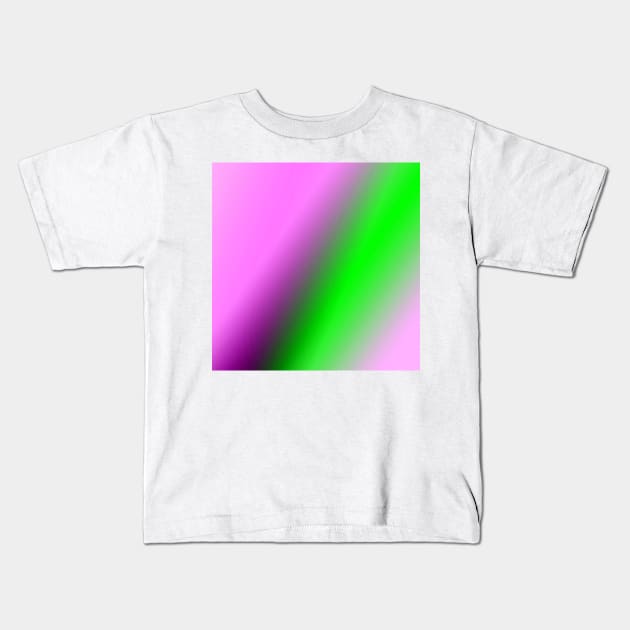 pink green purple abstract texture Kids T-Shirt by Artistic_st